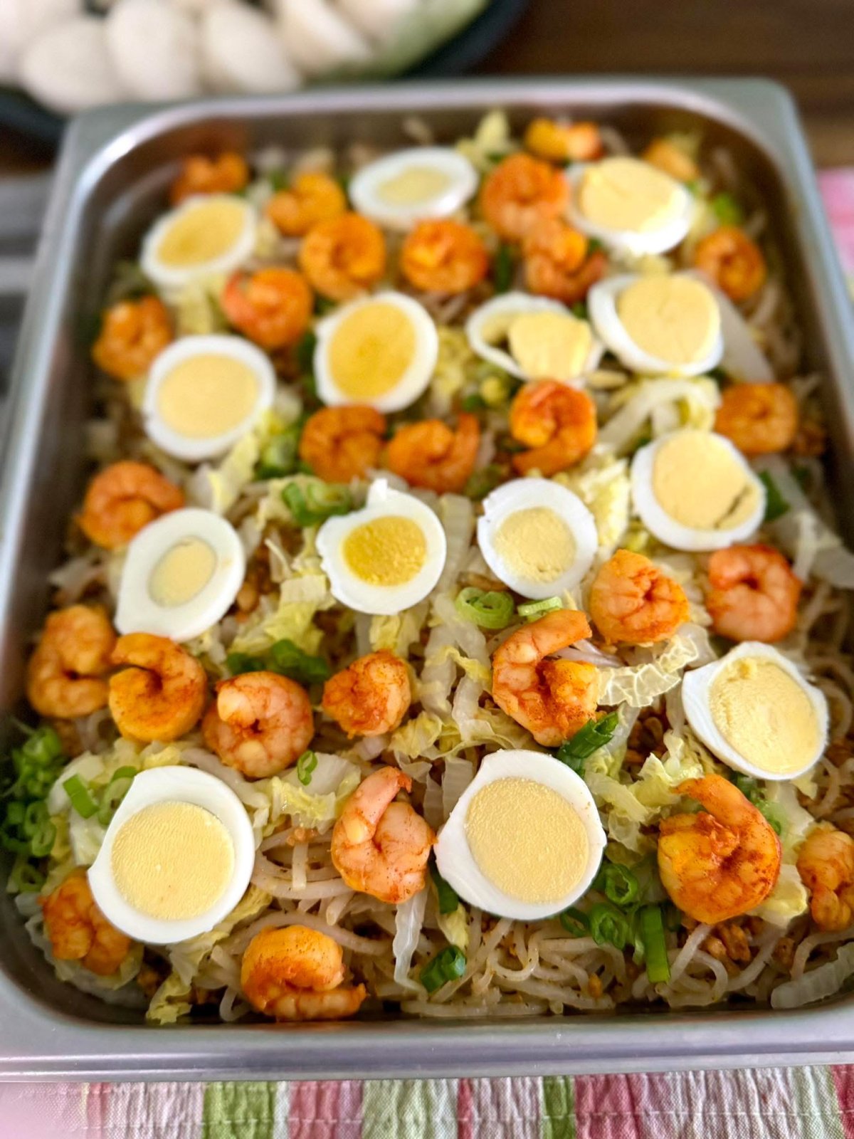 Pancit LugLog With Shrimps